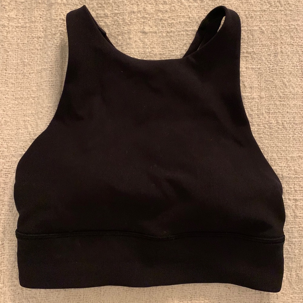 Lululemon energy bra long line tough size 4